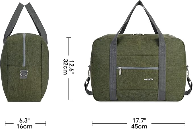For Spirit Airlines Personal Item Bag Foldable Travel Duffel Bag Tote Carry on Luggage Duffle Overnight for Women and Men