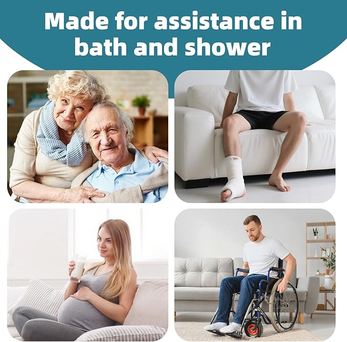Swivel Shower Chair with Arms and Back, 500 lbs Heavy Duty Shower Seat for Inside Shower Stall and Bathtub, Height Adjustable Safety Bath Seat for Elderly, Adults, Handicap and Disabled