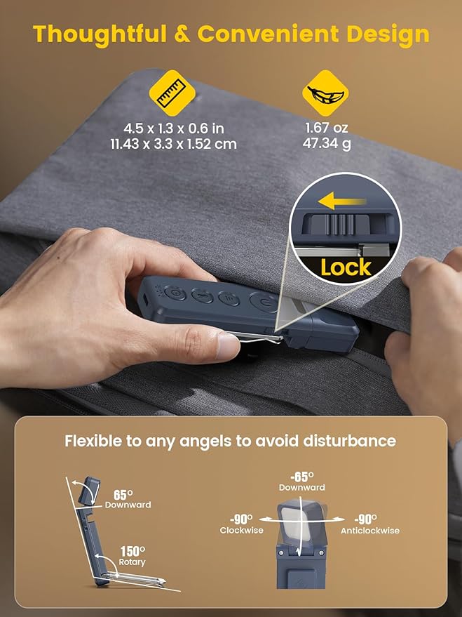 Glocusent 14 LED Sleep Aid Reading Light, Eye Caring Book Light for Reading in Bed, 3 Colors & 5 Brightness Stepless Adjustable, Rechargeable for 90 Hrs with Timer, Perfect Book Lamp for Bookworms