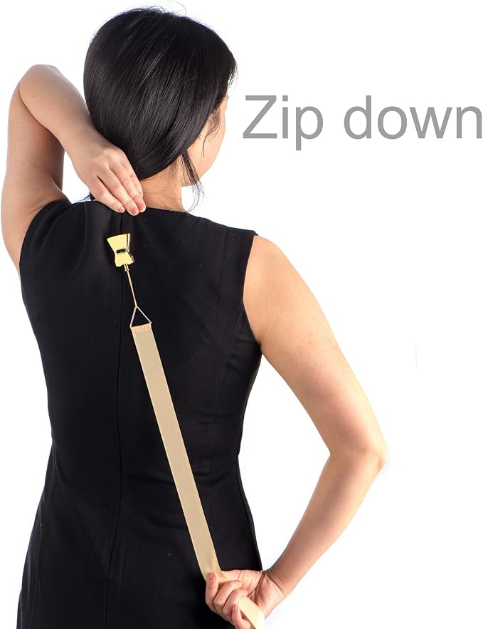 Zipper Helper, Easy Zip Up Dress Assistant - Works on Multiple Zipper Types, Firm Grip