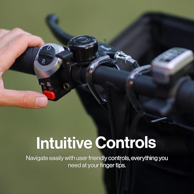 SuperHandy Passport Mobility Scooter for Adults - Foldable, 3 Wheel, Airline Travel Friendly - 6.5 Mile Range, 48V 2Ah Li-Ion Swappable Battery System (1 Li-Ion Battery)