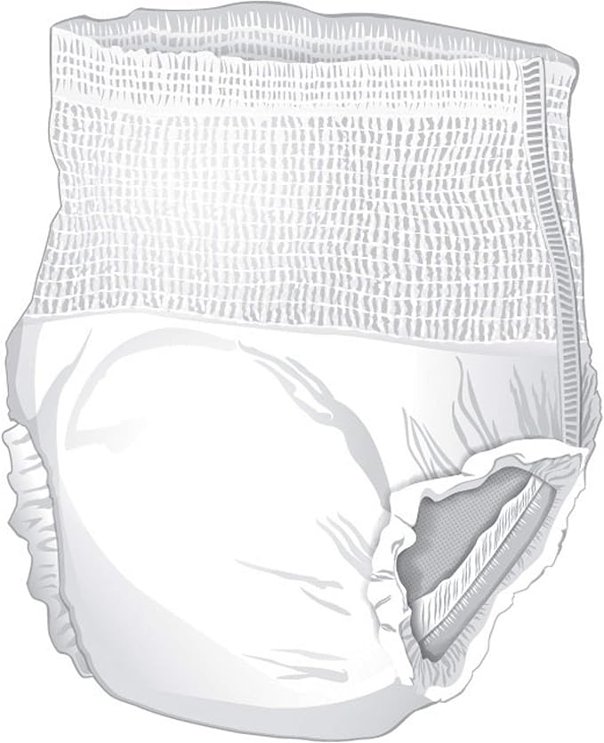 McKesson Super Adult Incontinence Underwear, XL, Moderate, 68 in, 56 ct | Postpartum and Incontinence Support