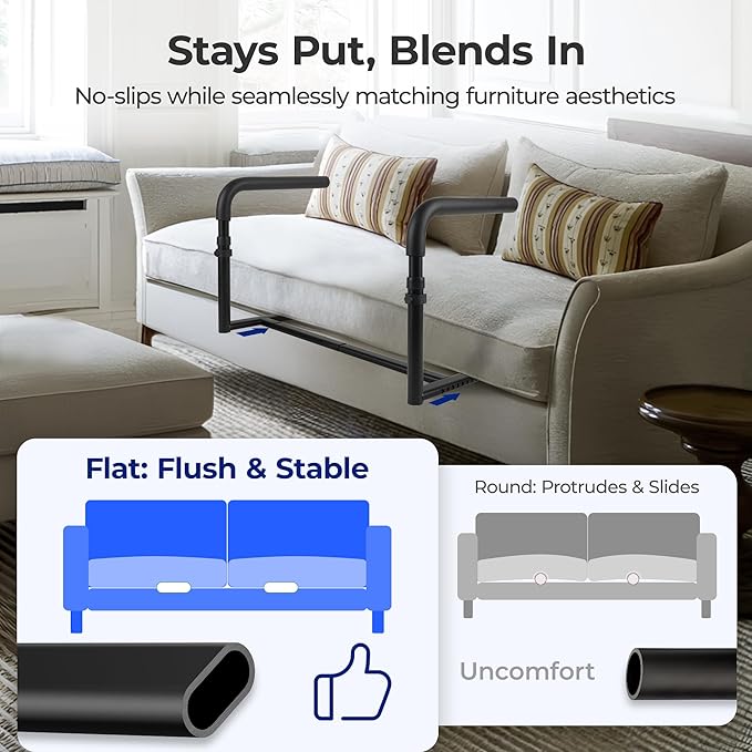 L1 Stand Assist for Couch, Mobility Aids for Chair, Elderly Assistance Products for Elderly, Disabled, Senior Essentials Adjustable Safety Grab Bar for Sit to Stand, Disability Aids, Couch Cane