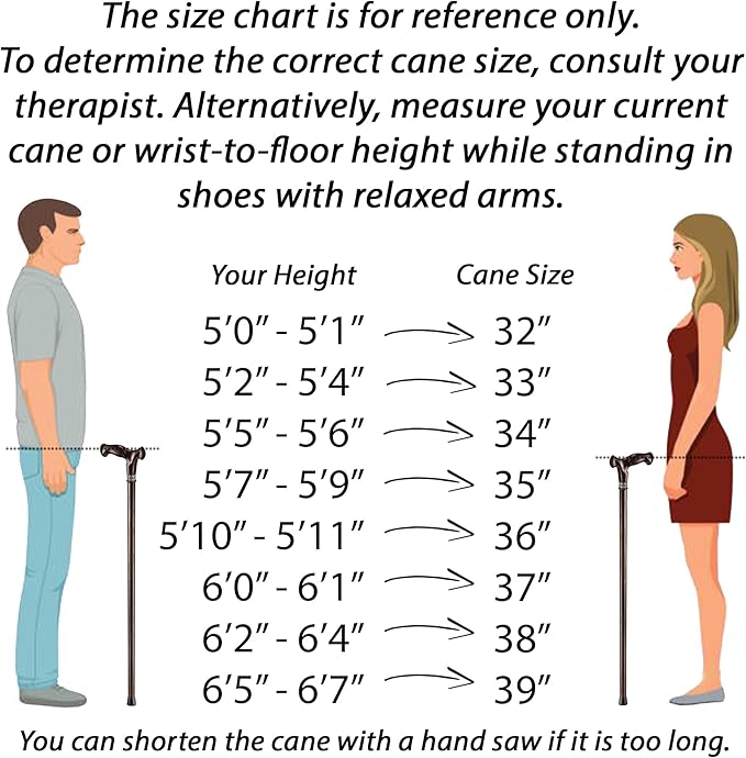 Asterom Walking Cane for Men & Women - Handmade, Ergonomic, Wooden Canes - Cool Walking Sticks for Seniors
