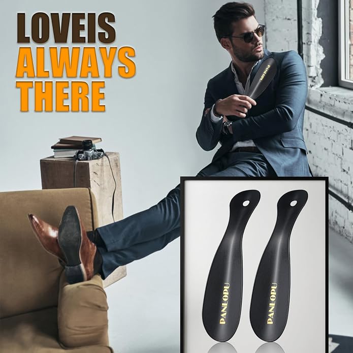 Metal Shoe Horn 7.5Inch Portable Quality Stainless Steeln Shoe Horn Fashion Travel