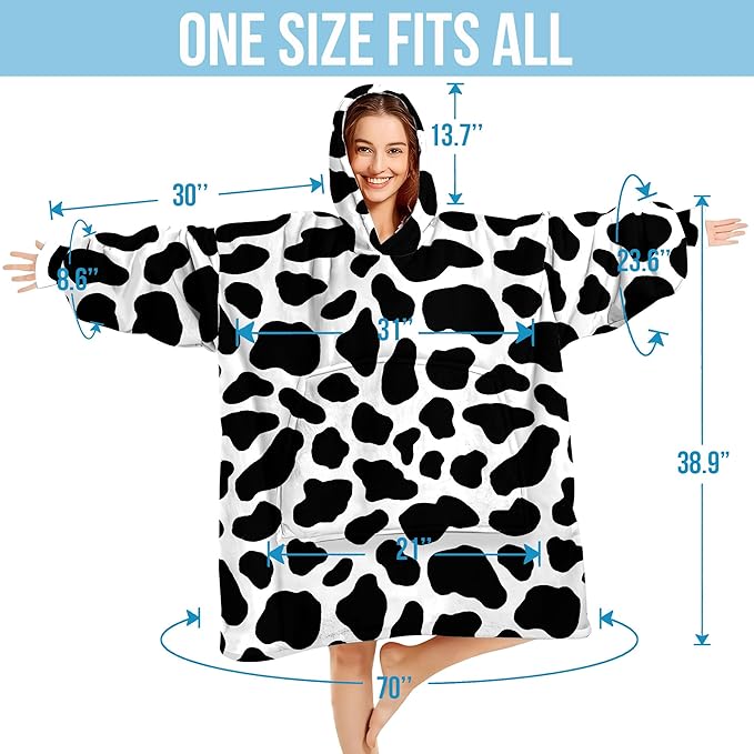 Wearable Blanket Hoodie For Mom Wife Best Ever Hoodie- Christmas Gift From Husband Daughter Anniversary Birthday