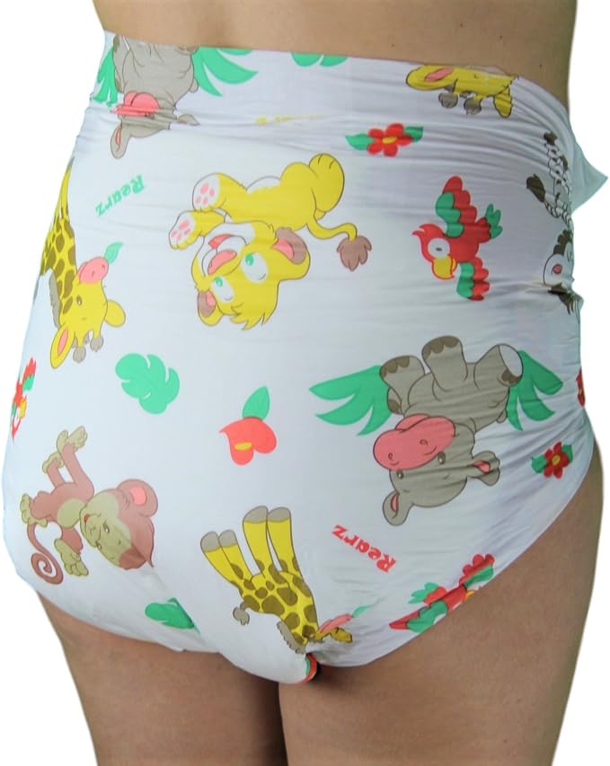 Rearz - Mega Safari - 11,000ml Adult Printed Diapers (Sample 2 Pack) (Small)