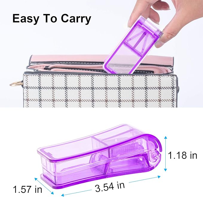 AVIDACE 2PCS Pill Cutter, Professional Pill Splitter for Cutting Small Pills or Large Pills in Half