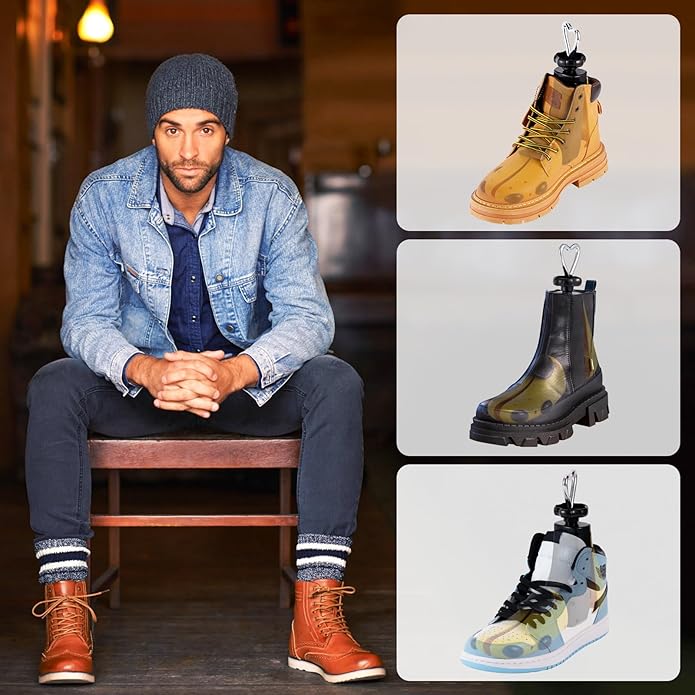 Shoe Stretcher Men, Women Leather Boot Stretcher for Wide Feets, Shoe Tree Adjustable Boot Widener Stretcher