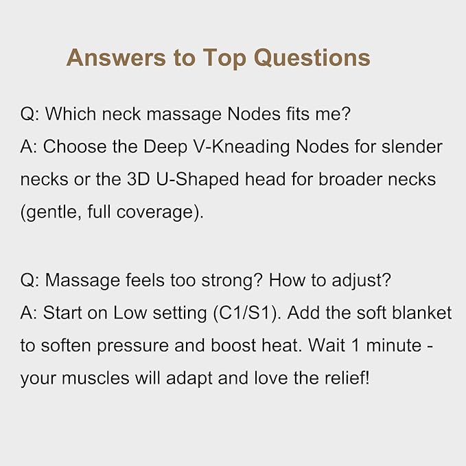 Rainwolf Shiatsu Neck and Back Massage Cushion with Heat - 4D Deep Tissue Kneading Full-Back Massager for Relief Stress, Adjustable Intensity & Height, for Office Chair & Home