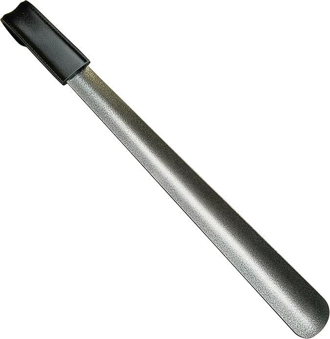 Shoe Horn Long Handle for Seniors,Metal Shoe Horn for Boots,16.5" Extra Long Stainless Steel Shoe Helper for Men, Women, Kids, Seniors, Pregnancy, Boots and Shoes