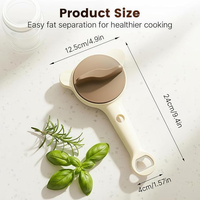 Upgraded Jar Opener 4-in-1, Adjustable Jar Opener for Weak Hands & Bottle Opener, Fits Kitchen Jars, Bottles and Cans, Top Jar Openers for Seniors