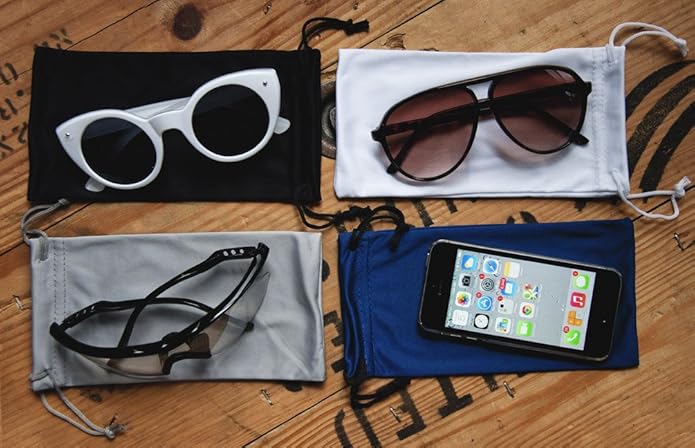 Birch THE CO. BRAND 4X Microfiber Sunglasses Glasses Gadgets Cleaning & Storage Pouch