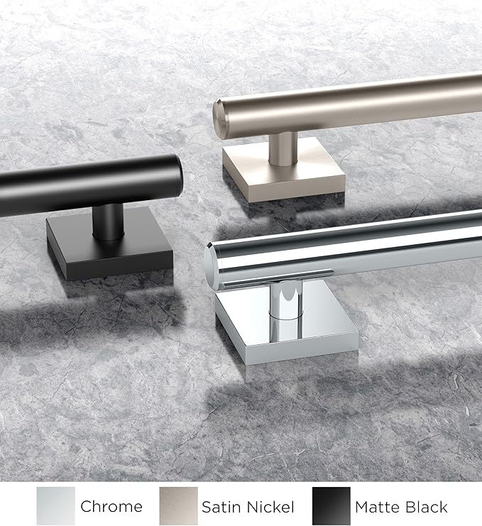 Elevate 48" L Grab Bar, Chrome