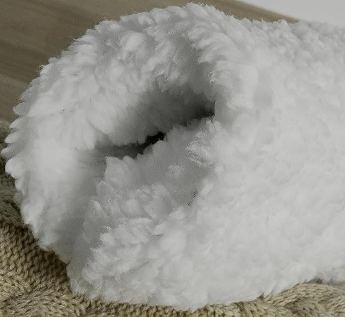 Slipper Socks for Women with Gripper - Winter Non Slip Thick Fuzzy Socks - Warm Cozy Christmas Gift