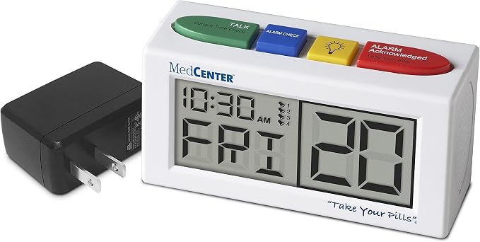 AC Power Adapter for Talking Pill Reminder Clock Replacement
