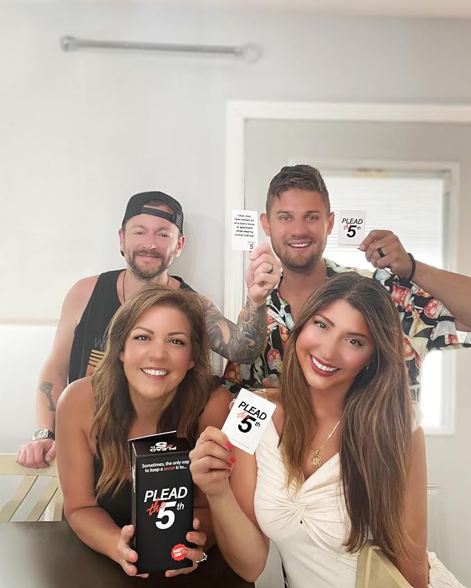 Plead The 5th - A Fun Adult Party Card Game for Date Nights, College Bashes, Family Gatherings and Game Nights