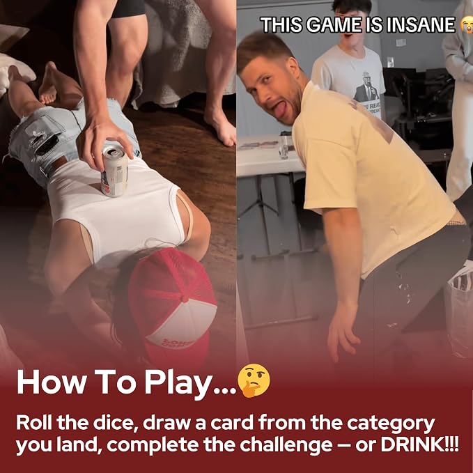 Cupid's Card Games Party Game - Drinking Game for Adults - Perfect for Game Nights, Friends, College & Bachelorette Party - 120 Hilarious Cards