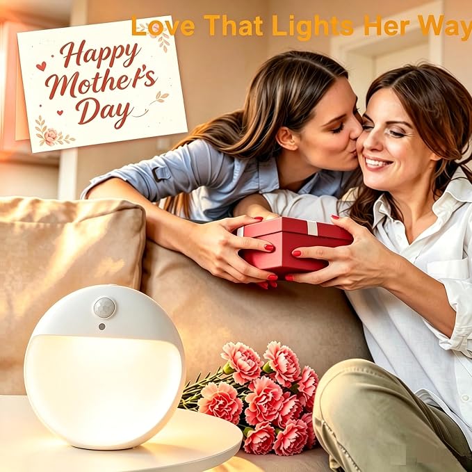 Purple Motion Sensor Night Light Battery Operated, Dim Sticky Light | 2 Pack, 3 Modes, Dimmable 1-15lm, Soft Glow, Wireless Motion Activated Violet Light for Girls, Bathroom, Bedroom, Adults