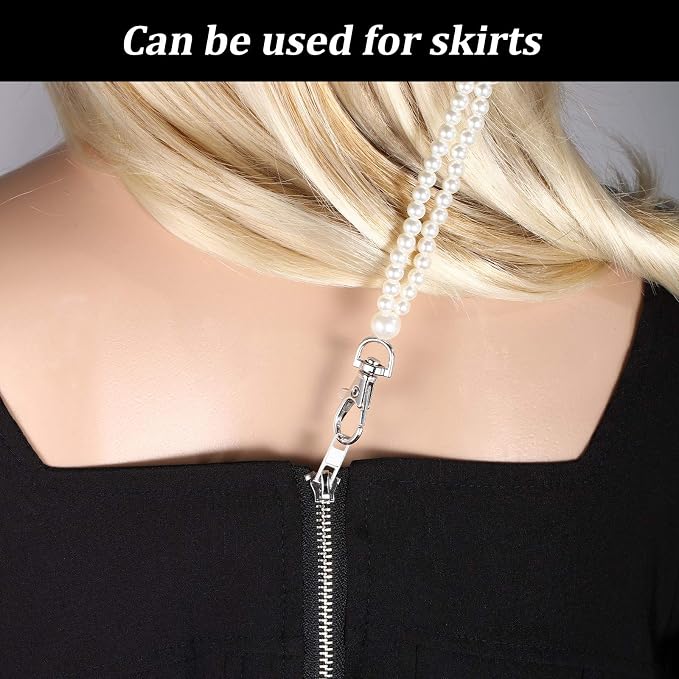 Syhood Zipper Helper Pull for Long Dress Back Zipper Puller Helper Zipping up Down Dress and Boot Yourself Beaded Clothing Assistant Aid Tool with Easy Zip Aid Puller by Yourself