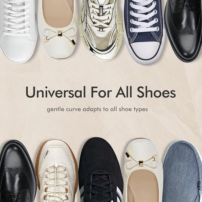 CHOSIN Shoe Horn Long Handle for Seniors, 24" Long Shoehorn Wooden for Boot, Durable Shoe Spoon for Seniors Women Men Gifts
