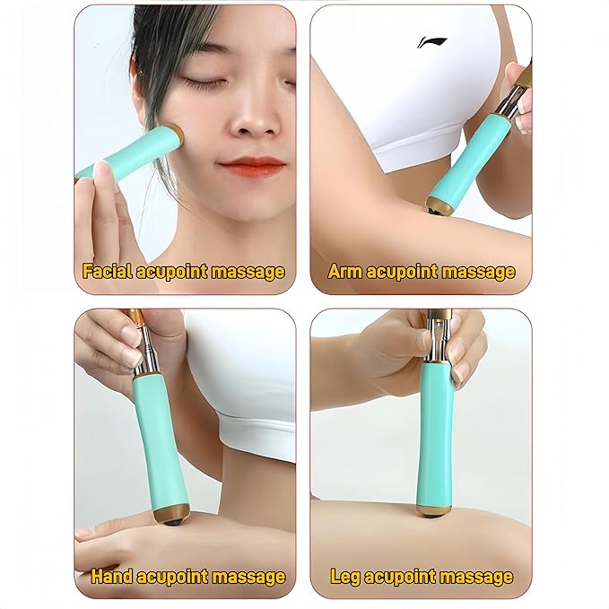 Portable Extendable Double-Pole Back Scratcher(8.3-21.3in),Hand Massager for Scratching Itches, Strong and Sturdy,Good Practical and Novel Gifts for Friends and Family. (Black, 1 Pack)