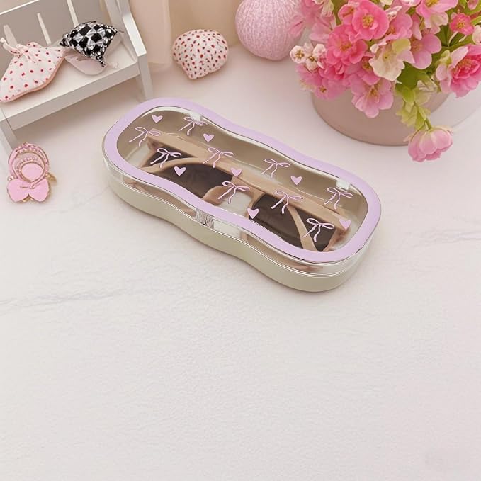 Glasses Case Hard Shell, Cute Sunglasses Case, Glass Cases for Eyeglasses Women, Reading Eye Glass Cases