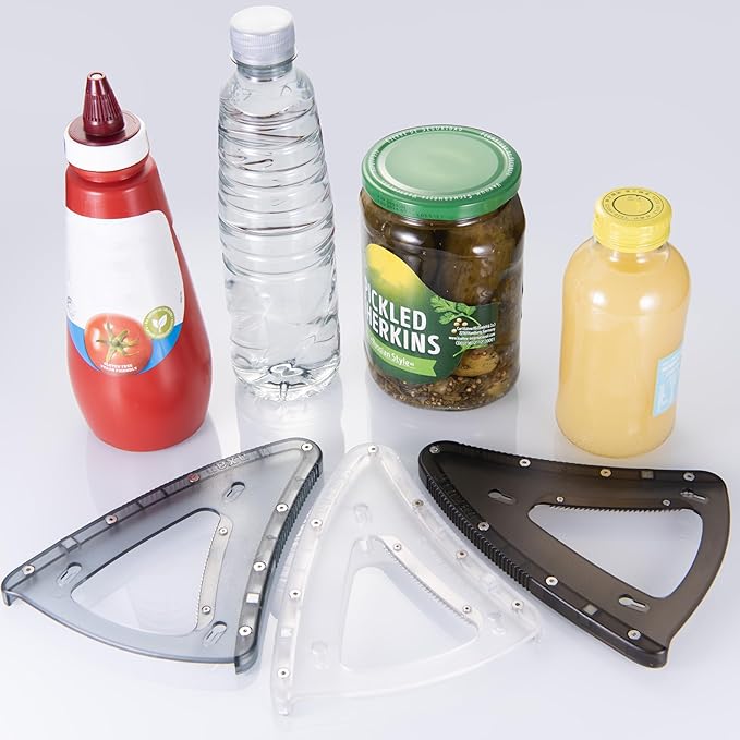 Jar Opener for Weak Hands & Seniors with Arthritis,Handheld & Under-Shelf Twist Off Bottle Caps,One-Handed Lid Open,Patented Kitchen Gadget–Christmas Gift for Elderly,Women&Men