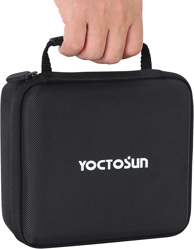 YOCTOSUN Magnifying Headset with 3 LED Lights, Storage Case, Head Strap and 5 Detachable Lenses 0.75X,1.25X,2.0X,3.0X 4.0X, Magnifying Glasses for Close Work, Jewelry, Hobby