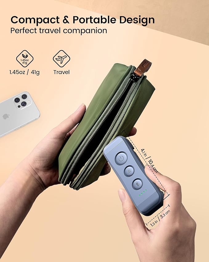 Glocusent USB Rechargeable Book Light, Portable Clip-on LED Reading Light, Reading Lights for Books in Bed with 3 Amber Colors & 5 Brightness Dimmable, Compact & Long Lasting, Perfect for Book Lovers