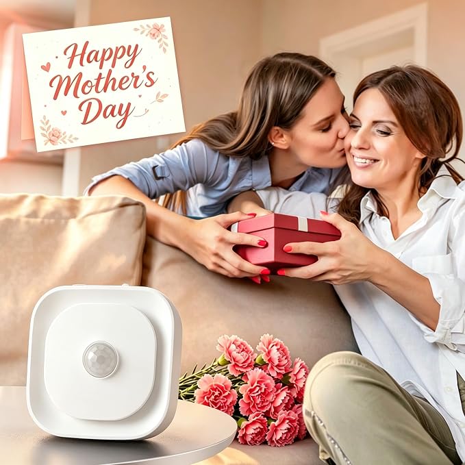 Pink Night Light Motion Sensor, Dimmable Plug in Nightlight, 2 Pack | 3 Modes, Auto Dusk to Dawn Sensor, Eye-Care Reflected Glow, Nightlight Plug into Wall, Pink Lamp for Bedroom, Girls, Bathroom