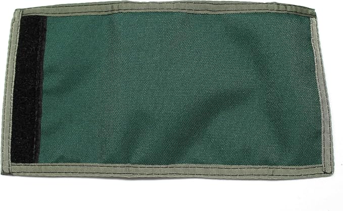 Sprocket Nylon Billfold Wallet with Zippered Pockets (Green)