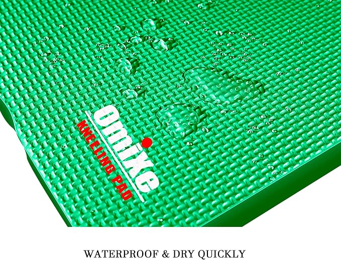Comfy Extra Large Thick Waterproof Gardening Kneeling Pad Foam Kneeler Mat Garden Knee Pad Cushion for Gardening Planting Yard Work Prayer Yoga Mechanic Workout Baby Bath