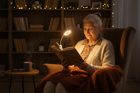 Dive Deeper Into Your Next Chapter: The Glocusent Extendable Book Lights for Reading at Night