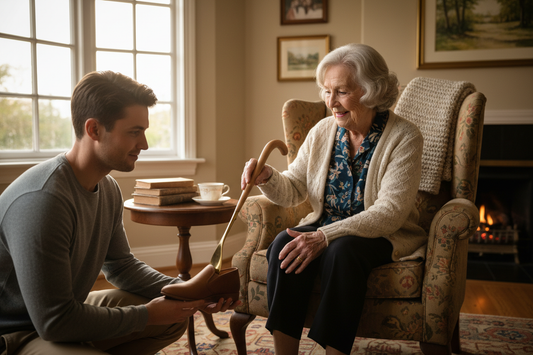 Why a Simple Shoe Horn Is a Daily Essential in Elderly Home Care