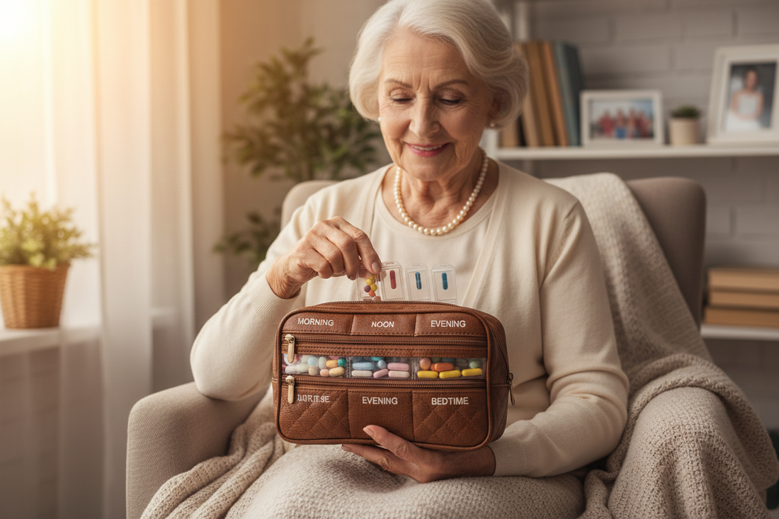Stay Organized with a Convenient Weekly Pill Organizer