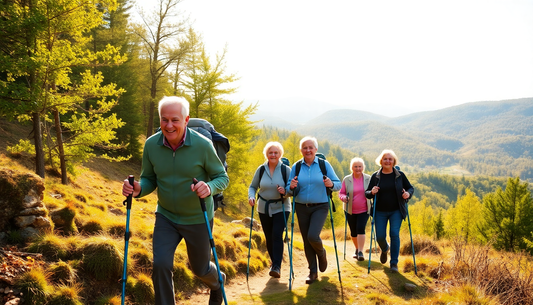 Stay Active and Confident: Why Adjustable Height Hiking Sticks Are Perfect for Seniors