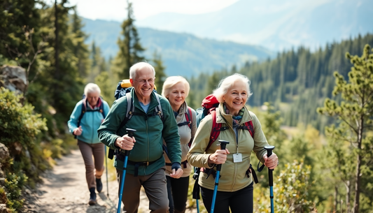 Lightweight Collapsible Hiking Poles for Seniors: Your Perfect Trail Companion