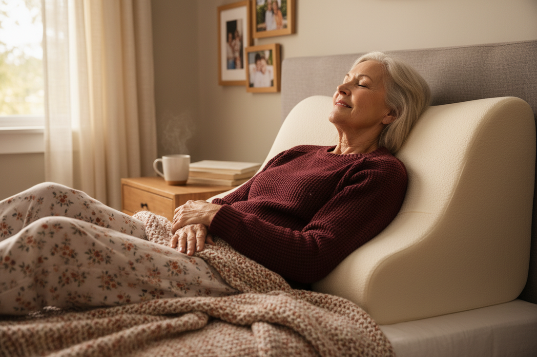 A Wedge Pillow That Adapts to How You Rest and Heal