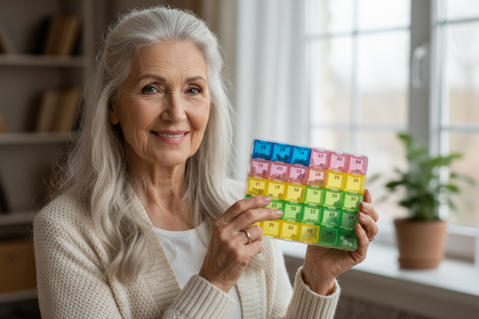 The Monthly Organizer That Finally Brought Peace to Medication Management