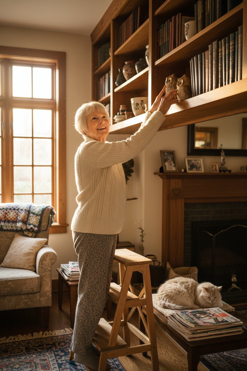 A Safer Way to Reach Higher Places: How a Mobility Step Stool Can Help at Home