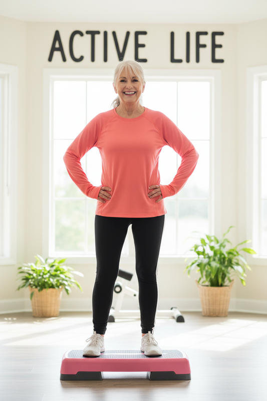 Bring a Full-Body Workout Home with a Compact 3D Rocking Stepper