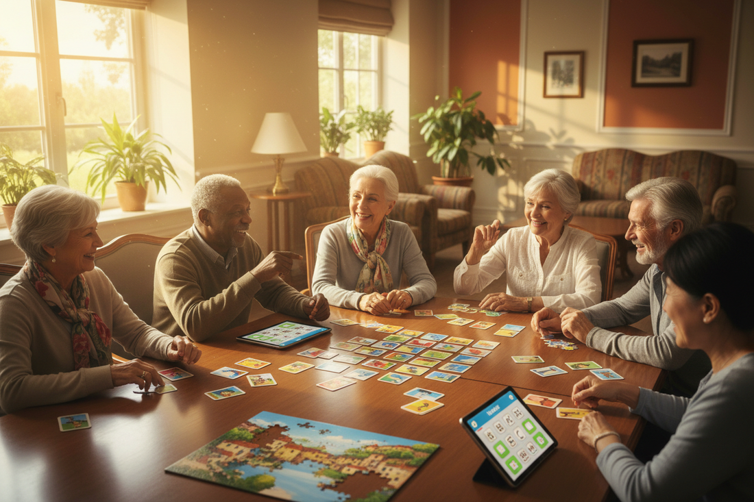 Creating Meaningful Moments with Senior Activities and Games