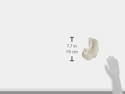 Rolyan Walker Splint for Right Hand, Comfortable Walker Padding for Limited Hand Mobility and Function, Hand Walker Assist with Padded Protection for Elderly Rollator and Walker Users, Small/Medium