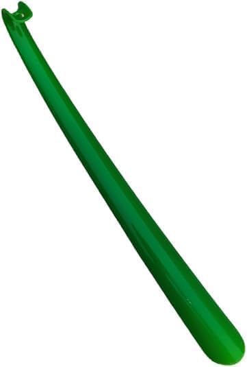 Green Plastic Shoehorn, Long Handle Plastic Shoe Horn for Men and Women, Portable, and Lightweight, Nice Design,Shoe Horns and Boot Jacks