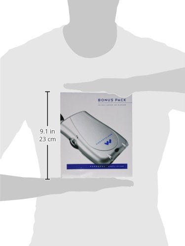 Williams Sound Pocketalker Ultra Hearing Amplifier | Easy-to-Use Hearing Amplifier for Seniors | Year Supply of Batteries | Amplified Sound Assistive Listening Device with Headphones for Elderly | Hearing Assist Earbuds