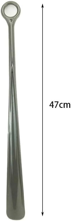 Shoe Horn Plastic Shoe Horn Long Shoe Lifting Shoe Horn Can Be Hung Solid Shoe Horn Home Entrance Living Room Shoe Horn, Travel Portable Shoe Horn Shoe Horn Long Handle for Seniors(C)