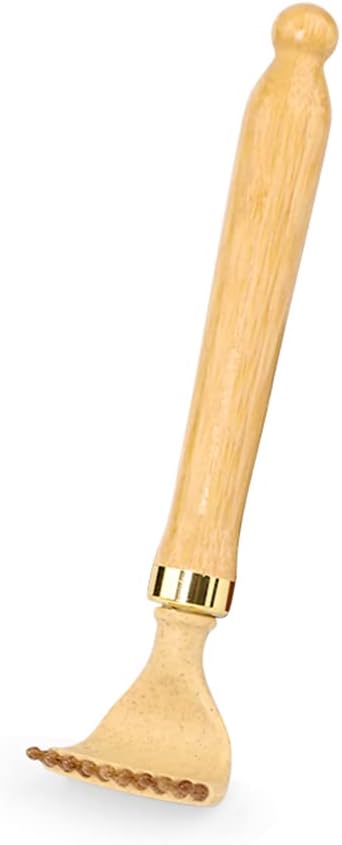 HEYSONG Bamboo Back Scratcher for Easy to Reach Itch Point Self-Therapeutic Telescoping Office Daily Body Scratcher IF0006