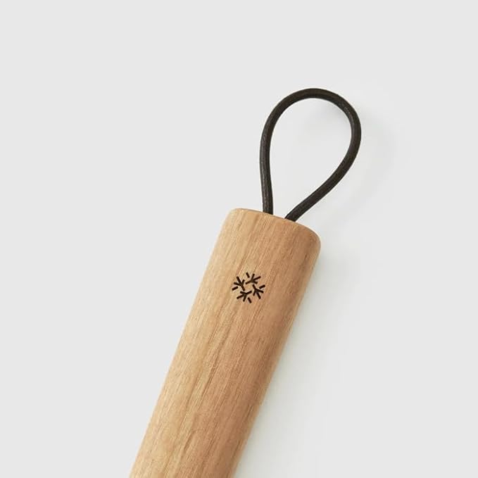 SASAKI Comfy Shoehorn 28.3 Inch with Stand, Long Handle, Wooden Shoehorn, Made in Japan, Shoehorn, Beige Color,Birch Wood