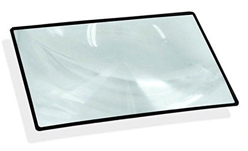 5" x 7" Flexible Fresnel Page Magnifier Reading Aid + Solar Projects